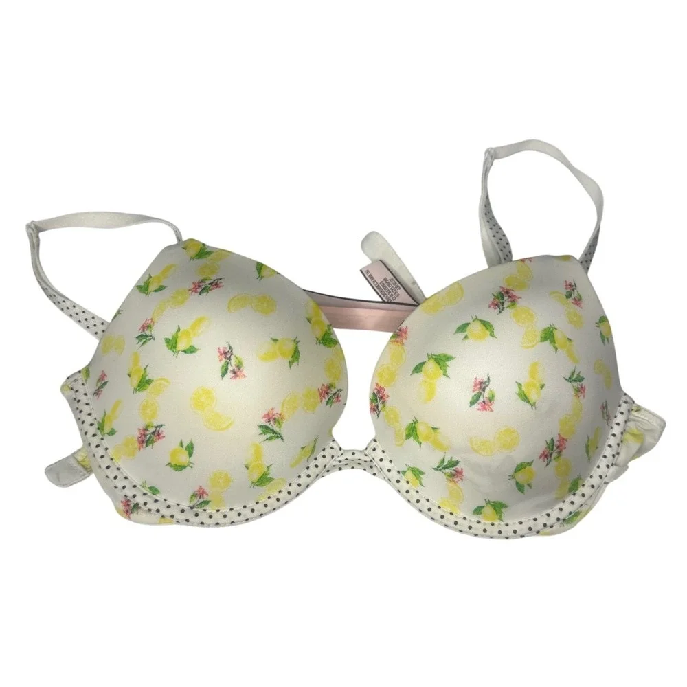 Pink Victoria's Secret Push‎ Up Bra Size 36B